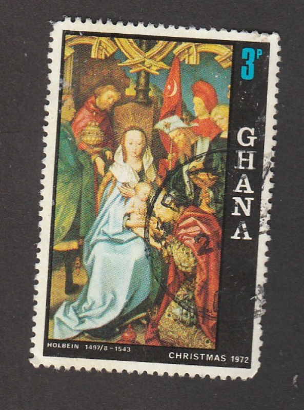 Christmas pintura por Holbein