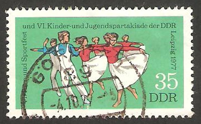 1920 - VI fiestas de gimnasia y deportes para niños y adolescentes, baile