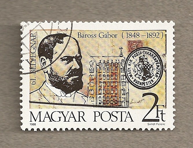 Gabor Baross, ministro de comercio y comunicaciones