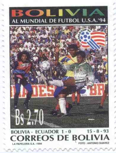 Bolivia al Mundial de Futbol USA 1994