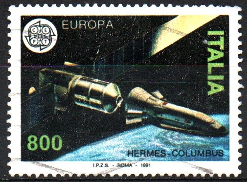 TRANSBORDADOR  ESPACIAL  HERMES  COLUMBUS