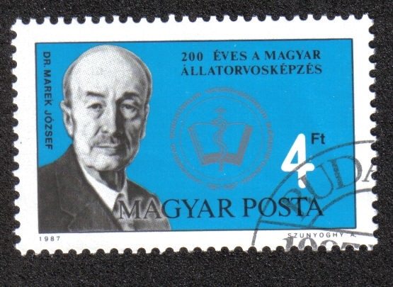 József Marek, veterinario