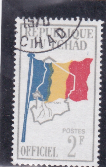 Mapa y bandera 