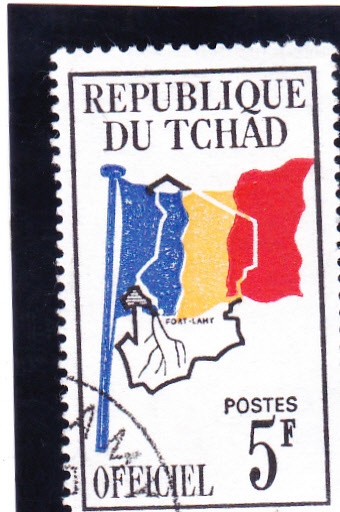 Mapa y bandera 