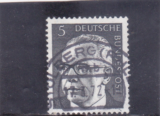 Dr. h.c. Gustav Heinemann (1899-1976), 3er Presidente Federal