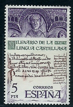 Milenario de la lengua castllana