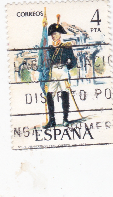 Abanderado real Cuerpo de Artillería  (41)