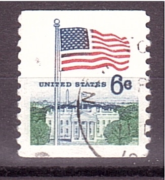 Bandera y Casa Blanca