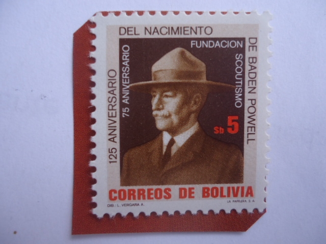 Robert Baden-Powell (1857-1941)-125°Aniversario de su nacimiento (1857-1982) - 75°Aniv. Fundación S