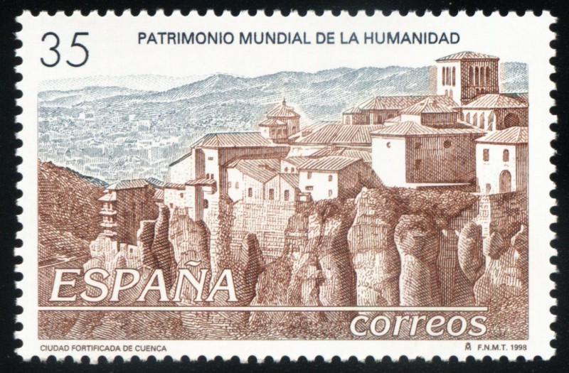 ESPAÑA - Ciudad histórica fortificada de Cuenca