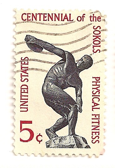 Cent. de la fundacion atletica Sokol en America.