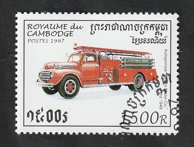 1407 - Vehículo antiguo de Bomberos