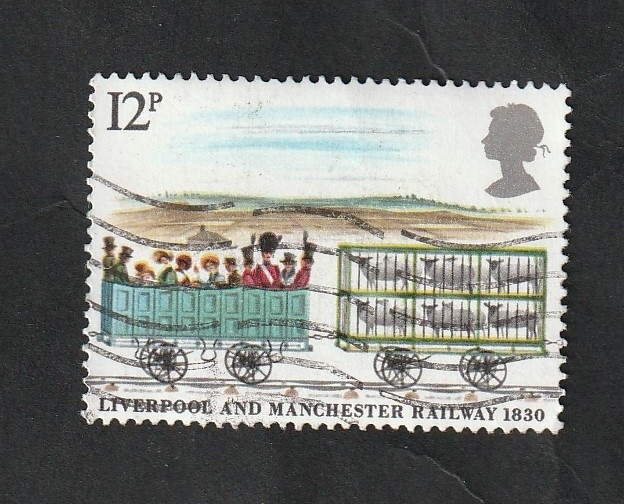 928 - 150 Anivº del ferrocarril Liverpool-Manchester