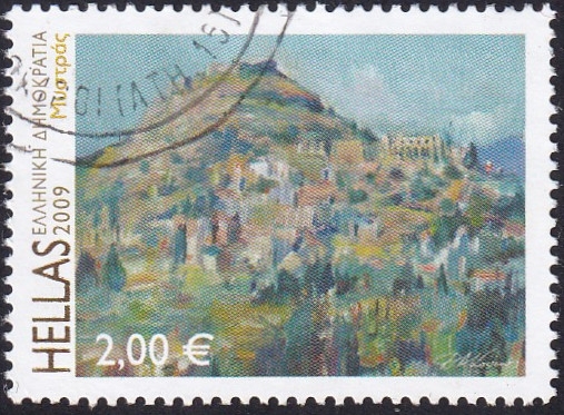 paisaje Mystras