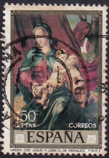 Virgen con Jesús y Juan