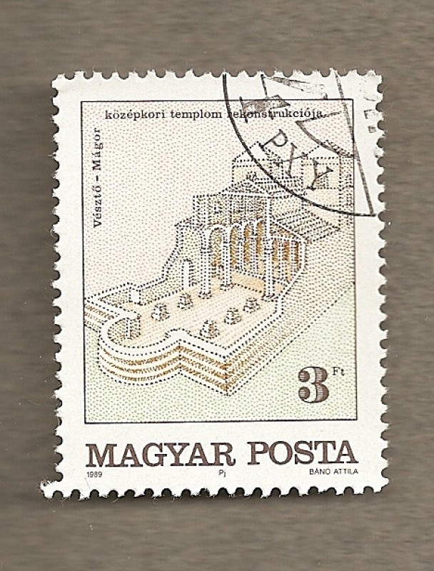 Iglesia medieval cerca de Veszto