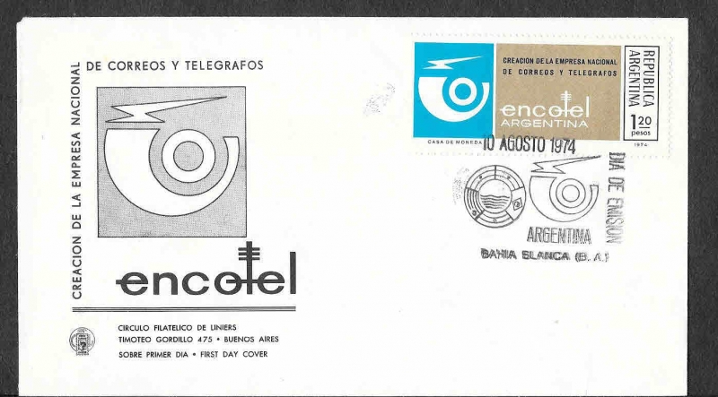 1021 - SPD Creación de la Empresa Nacional de Correos y Telégrafos