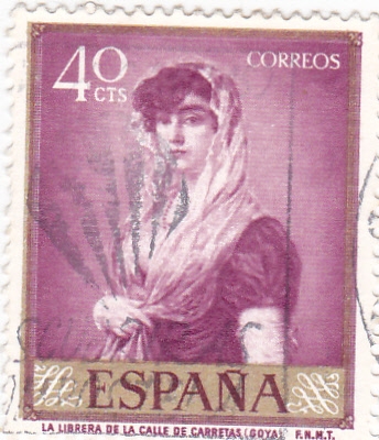 LA LIBRERA DE LA CALLE DE CARRETAS (Goya)(42)