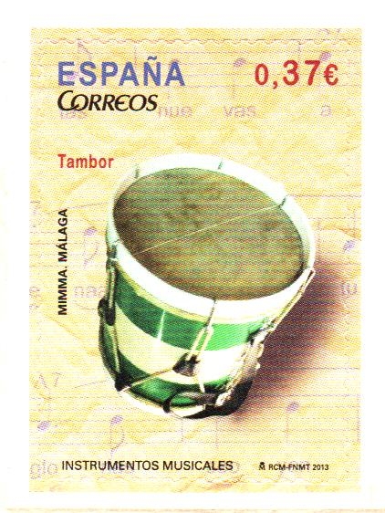 INSTRUMENTOS  MUSICALES.  TAMBOR.