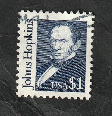 1866 - John Hopkins, financiero