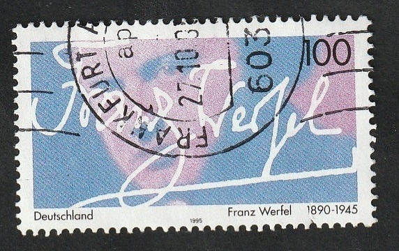 1645 - 50 Anivº de la muerte del escritor Franz Werfel