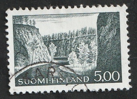 549 - Garganta de Avennonjoki, en Kunsamo