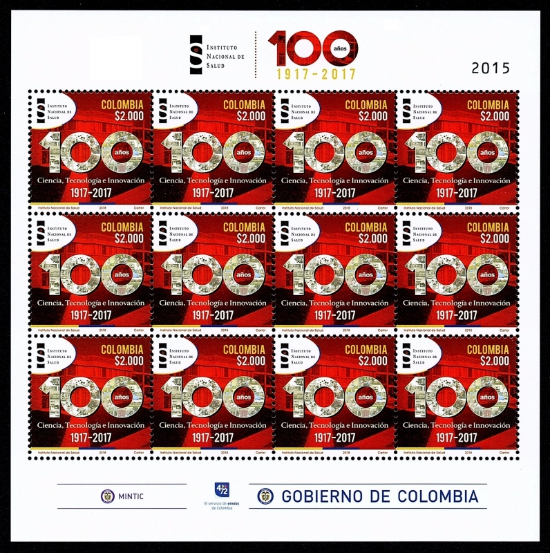 RECONOCIMIENTO AL PRIMER CENTENARIO DEL INSTITUTO NACIONAL DE SALUD DE COLOMBIA