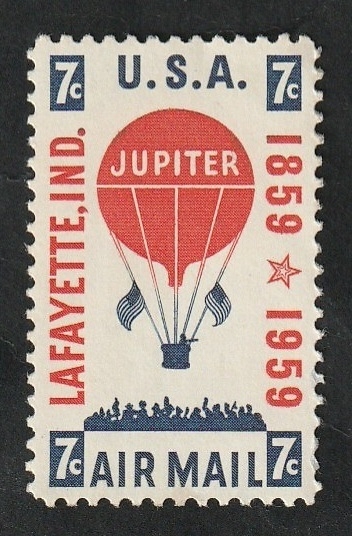 53 - Centº de la ascensión del globo aerostático Júpiter