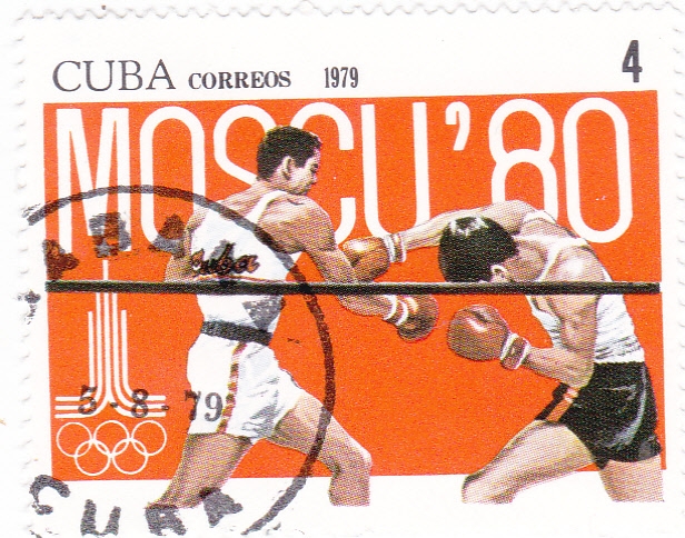 BOXEO- OLIMPIADA MOSCÚ'80