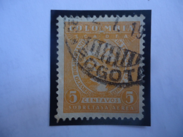 SCADTA (Siciedad Colombo-Alemana de transportes Aéreos)- Servicio Bolivariano de Correos-Sobretasa A