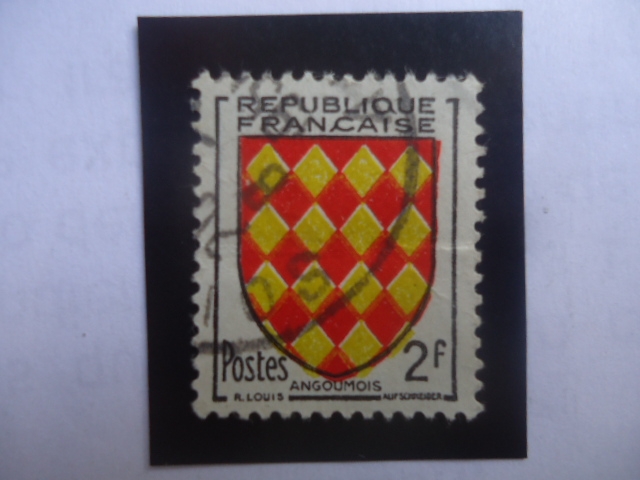 Escudos de Armas provinciales-Angoumois.
