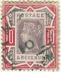 Efigie de la reina Victoria