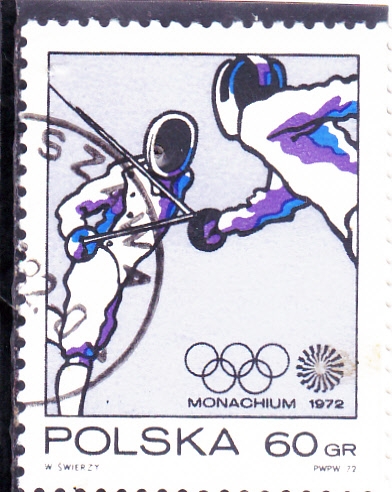 OLIMPIADA MUNICH'72 esgrima