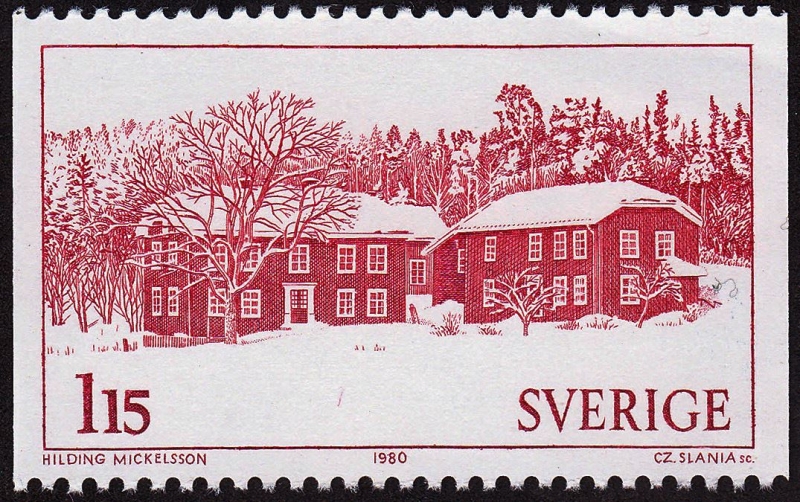 Granjas decoradas de Hälsingland