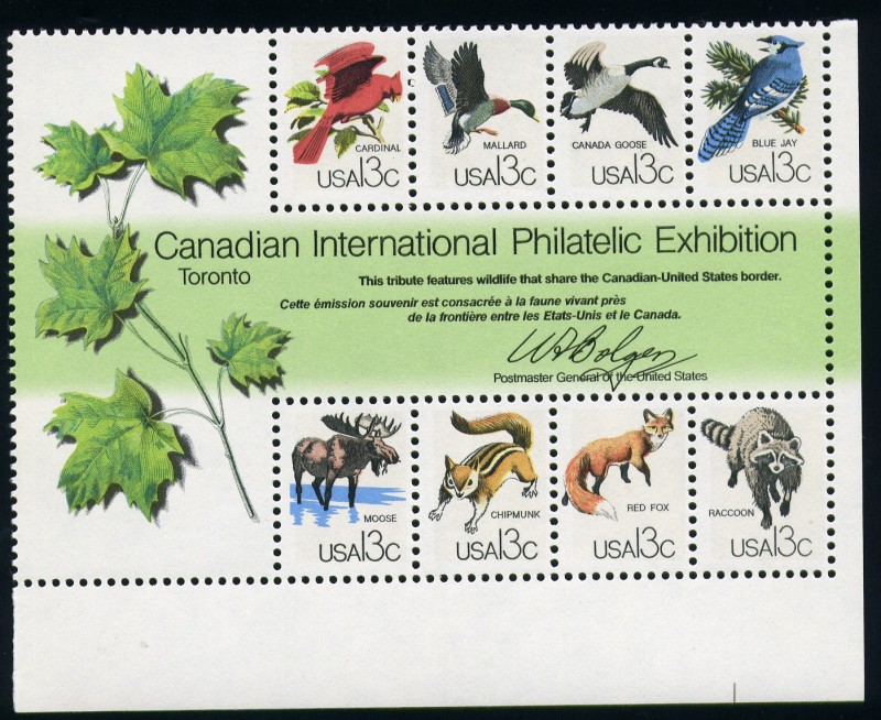 Exhibición filatélica de Canada