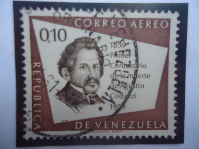 Agustín Codazzi (1793-1859)-Primer Centenario de la Muerte de Agustín Codazzi (1859-1959)