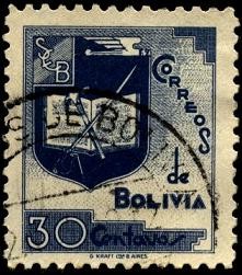Serie fauna boliviana. Alegoría.