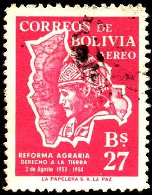Primer aniversario de la reforma agraria.