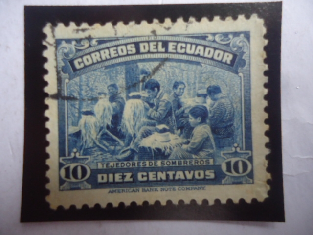 Tejedores de sombreros.