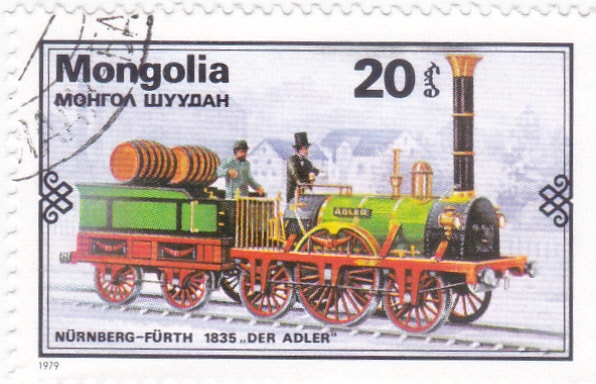 transporte entre Nürnberg-Fürth 1835
