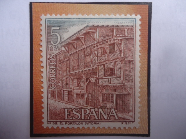 Ed:Es 1987- Victoria Gasteiz-(Capital Comunidad Autónoma del país Vasco)-Serie: Turismo 1970.