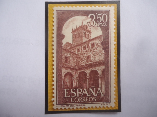 Ed:Es 1895- Monasterio de Santa María Parral (Segovia)-Monjes Jerónimos - Serie Monasterios (1968)