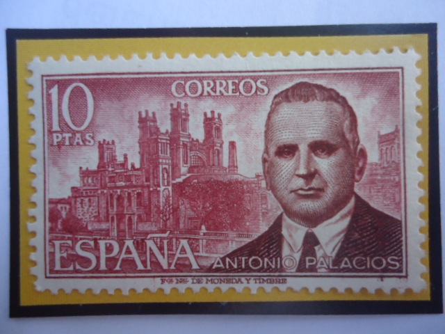 Ed:Es 2242 - Antonio Palacios, Aoquitecto y Urbanista Español (1874-1945)- Serie:Personajes Famosos 