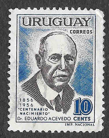 631 - Centenario del Nacimiento de Eduardo Acevedo