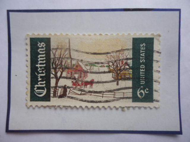 Navidad 1969 - Domingo de Invierno - Maine (Estado de USA)