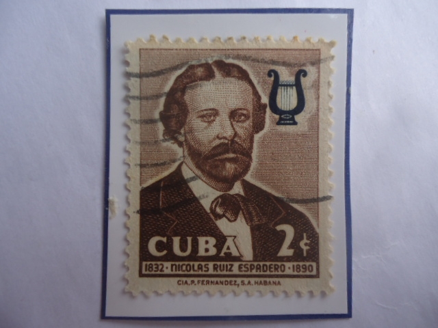 Nicolás Ruiz Espadero (1832-1890)- Compositor, Pianista (Faustino de Jesús Nicolás Ruiz Espadero)