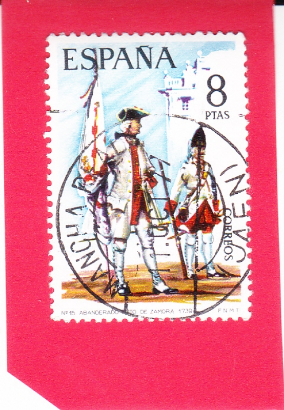 ABANDERADO REGIMIENTO DE ZAMORA  (46)