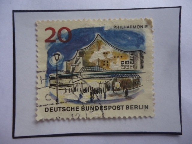 Alemania,Berlín- Philharmonie- Filarmónica de Berlín- Nueva Filarmónica. 