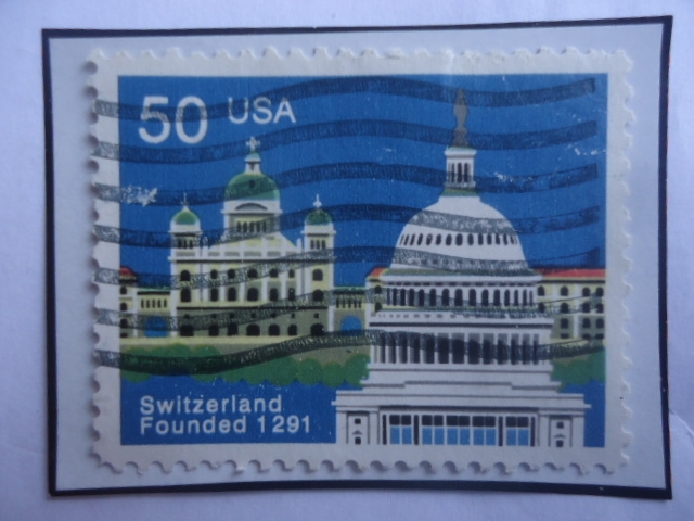 Codado Switzerland (Indiana)- 700 Aniversario1291-19919 - Switzerland Founded 1291