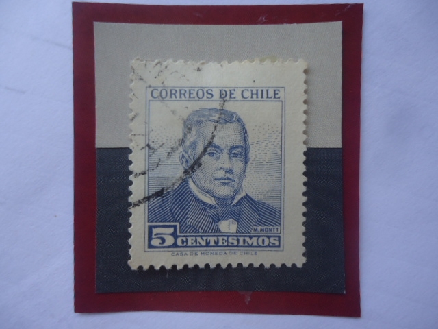 Manuel Montt Torres (1809-1880 -Dos Veces Presidente:1851 al 1856 y 1856 al 1861 - Abogado y Polític